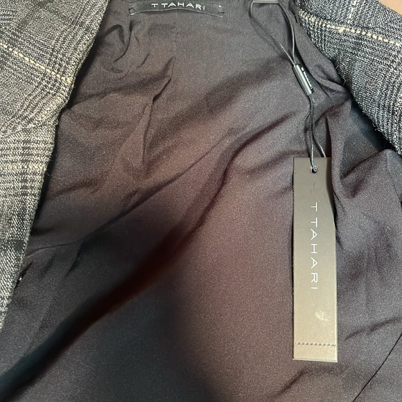 NTW  women’s size 6 Ttahari blazer gray - Picture 5 of 6